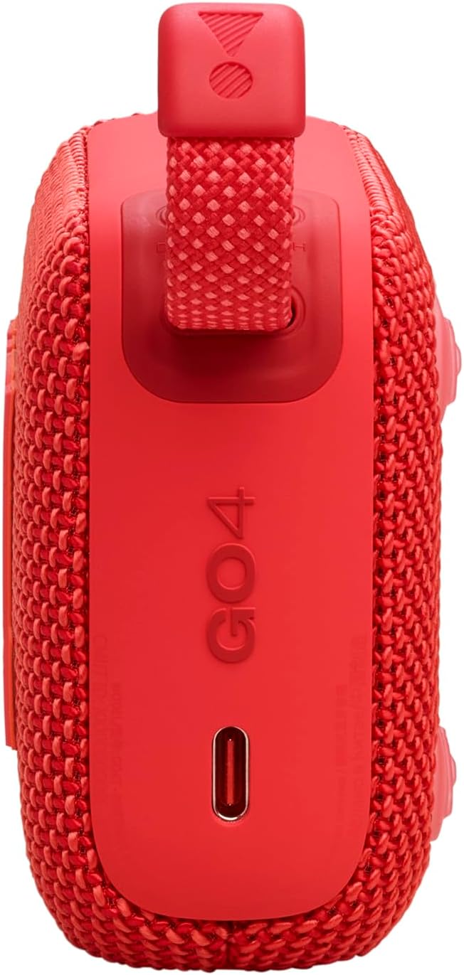 مكبر صوت بلوتوث Go4 من JBL | أحمر مكبر صوت بلوتوث Go4 من JBL | أحمر